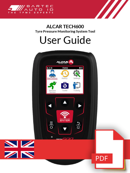 ALCAR TECH600 User Manual English