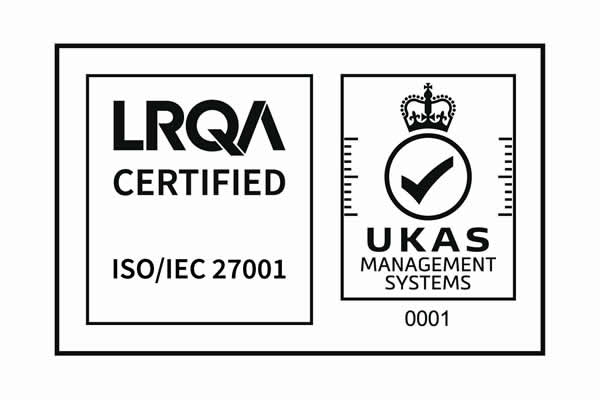ISO 27001 Certified