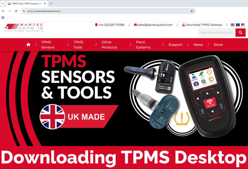 Downloading TPMS Desktop To Get Your TPMS Tool Set Up
