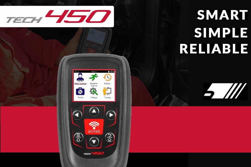 The TECH450 Next Generation Colour Screen TPMS Tool