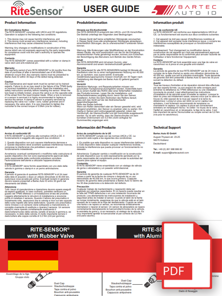 Rite-Sensor Benutzerhandbuch