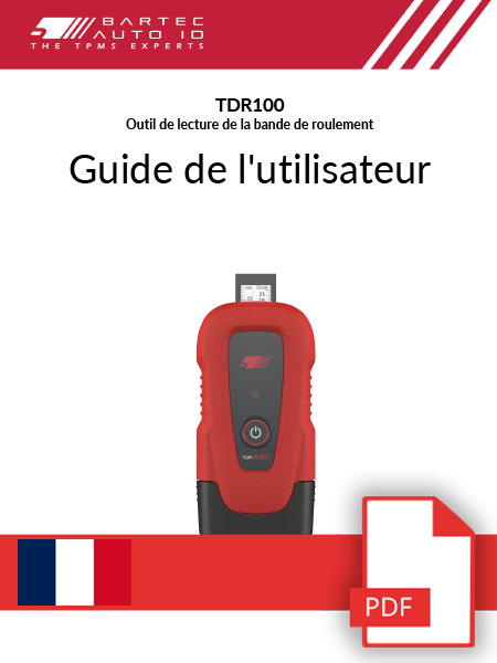 TDR100 User Guide French