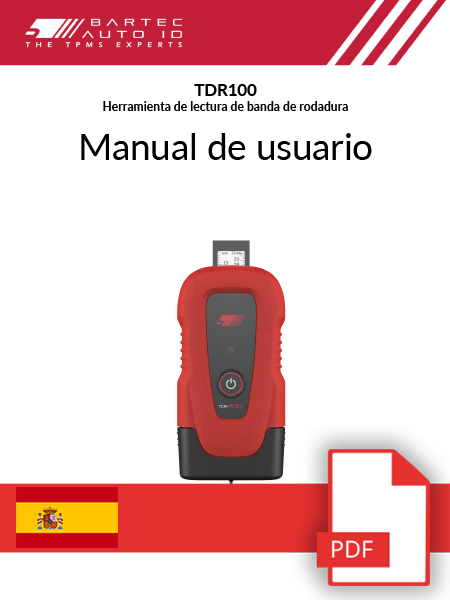 TDR100 User Guide Spanish