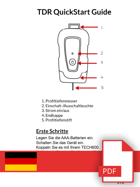 TDR100 Quick Start Guide German
