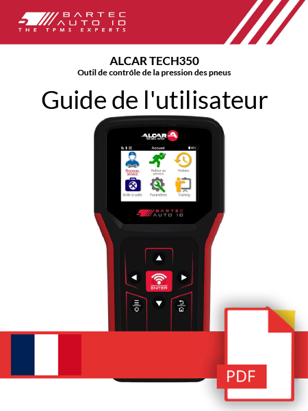TECH350 ALCAR User Manual French