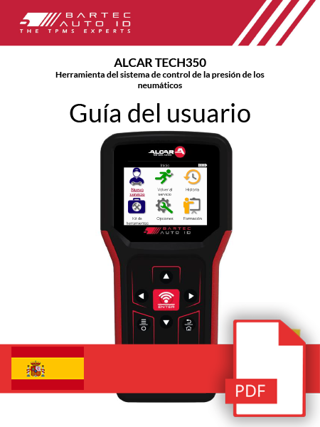 TECH350 ALCAR User Manual Spanish
