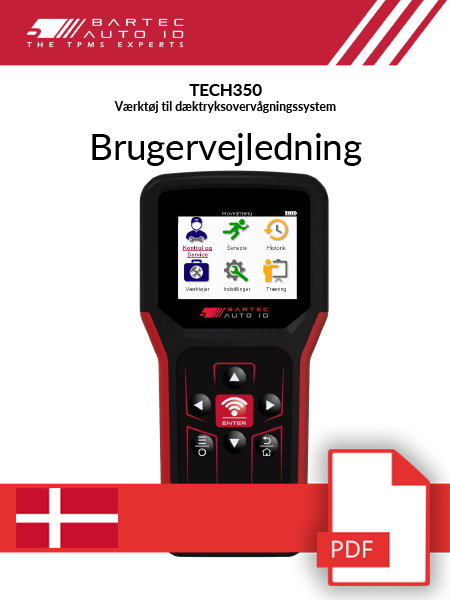 TECH350 User Manual Danish