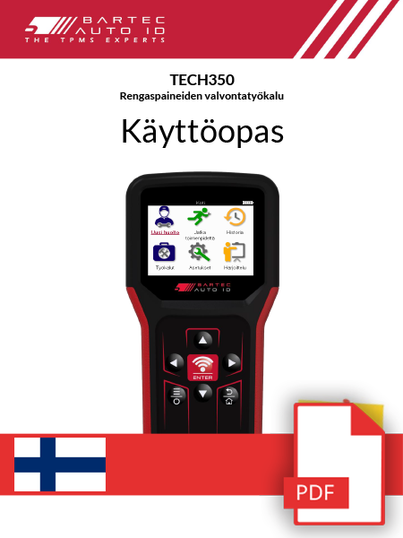TECH350 User Manual Finnish