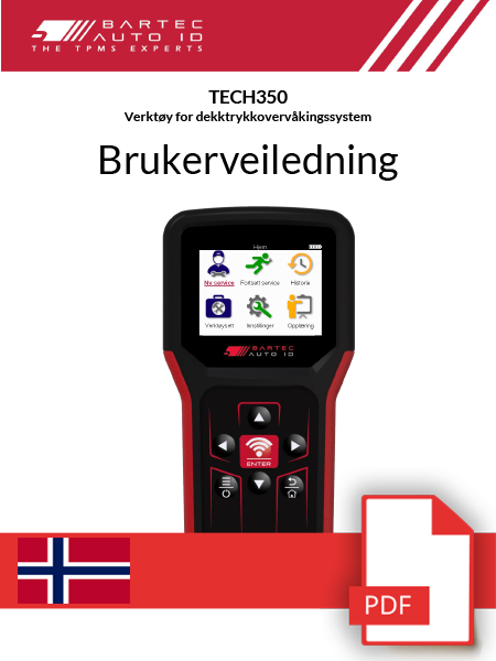 TECH350 User Manual Norwegian