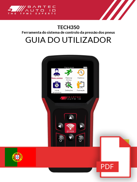 TECH350 User Manual Portuguese