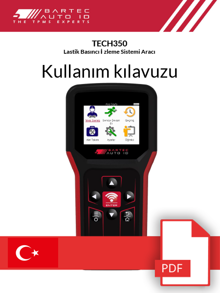 TECH350 User Manual Turkish