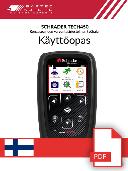 TECH450 User Manual Finnish