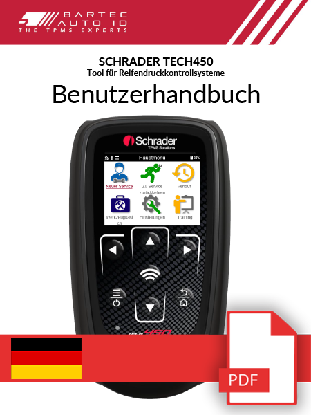 TECH450 Schrader User Manual German