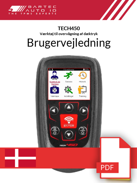 TECH450 User Manual Danish