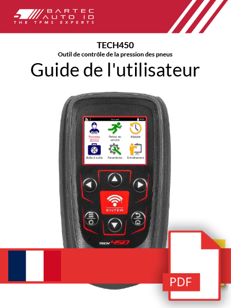 TECH450 User Manual French