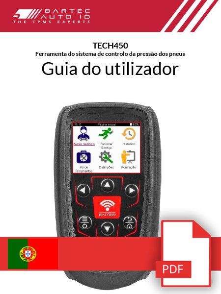TECH450 User Manual Portuguese