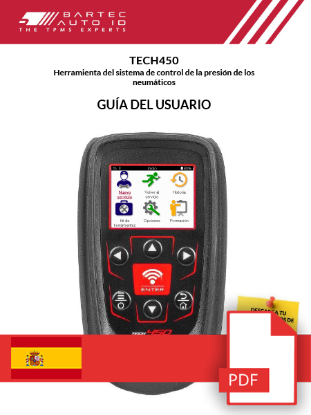 TECH450 User Manual Spanish