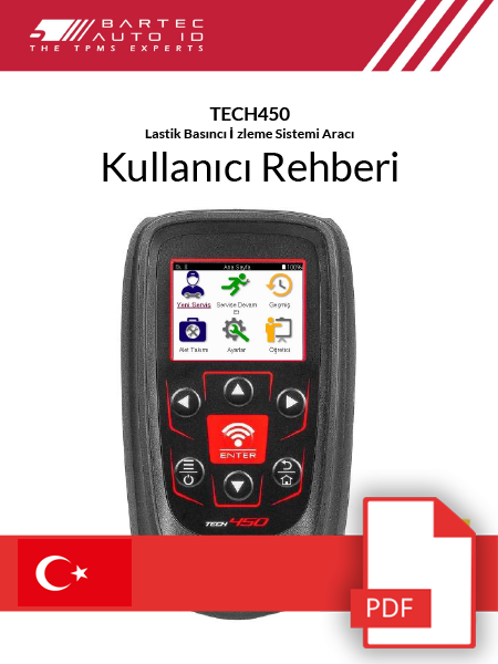 TECH450 User Manual Turkish