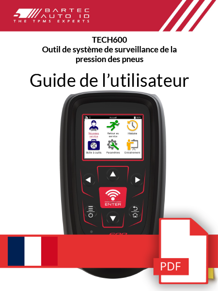 TECH600 User Manual French