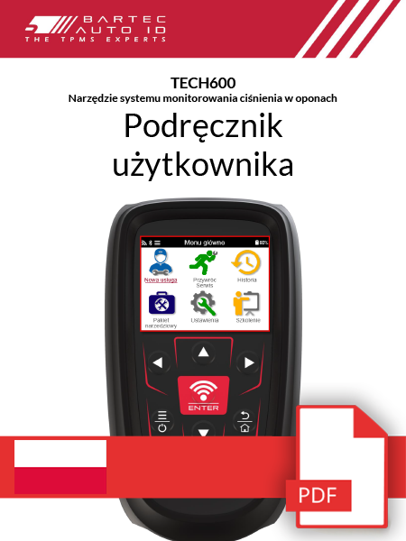 TECH600 User Manual Polish