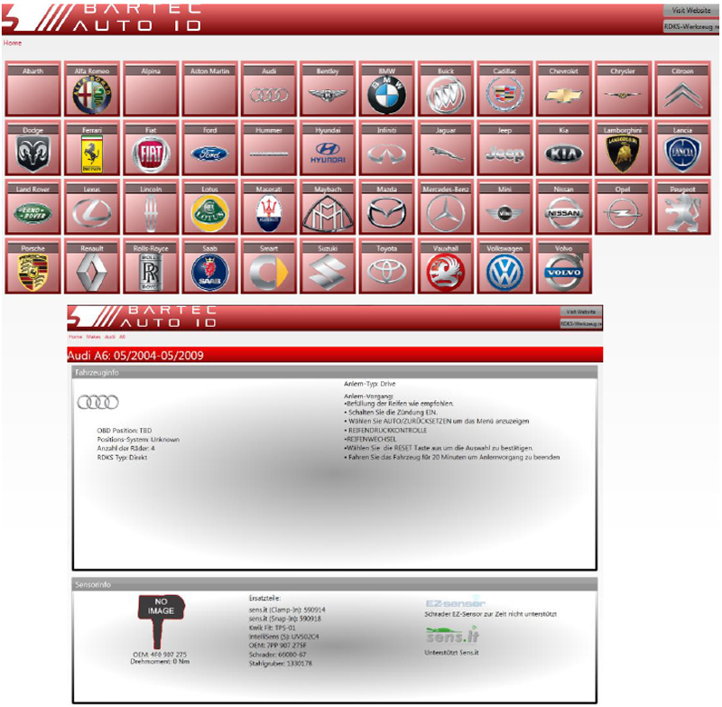 Vehicle List
